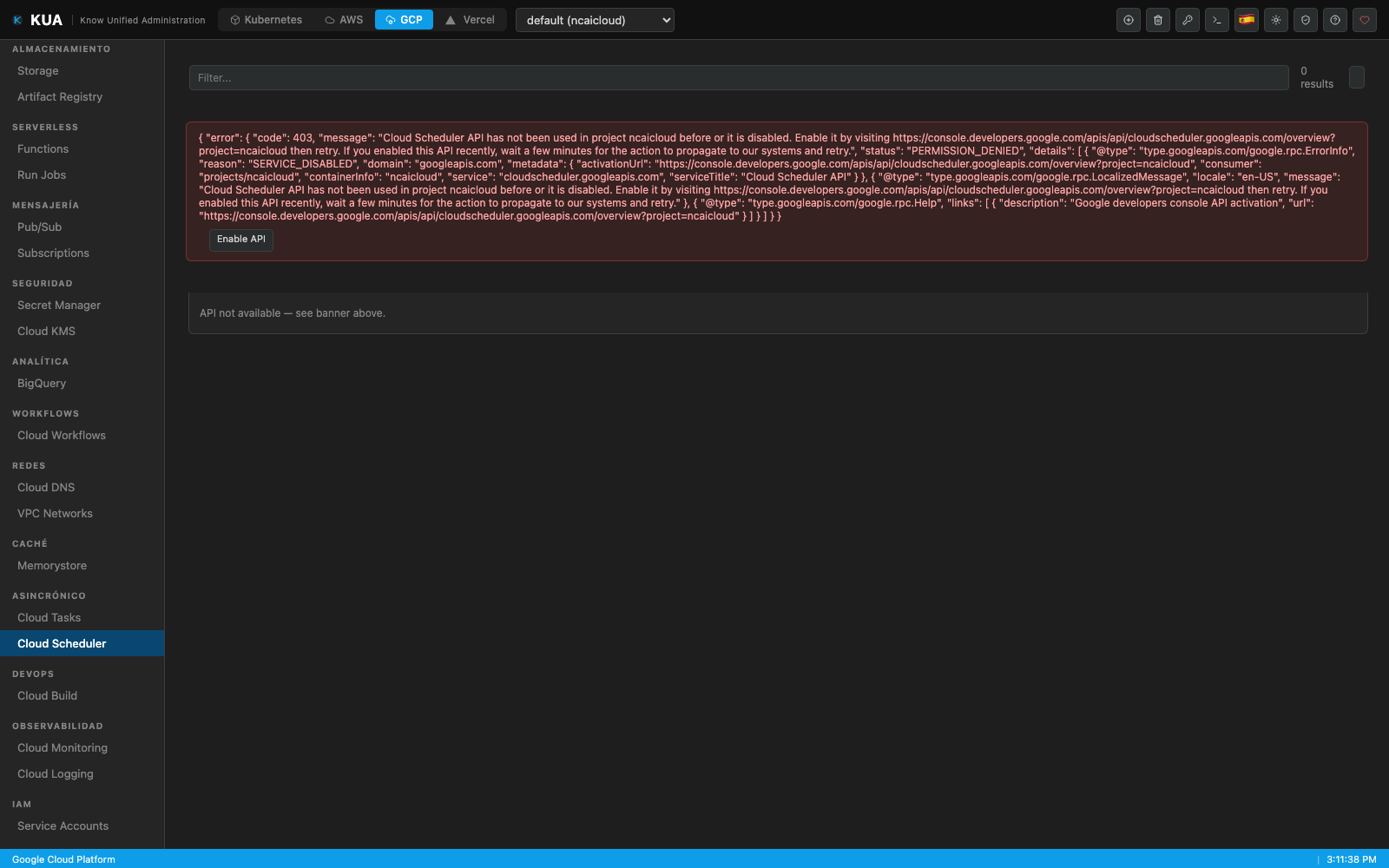 Cloud Scheduler