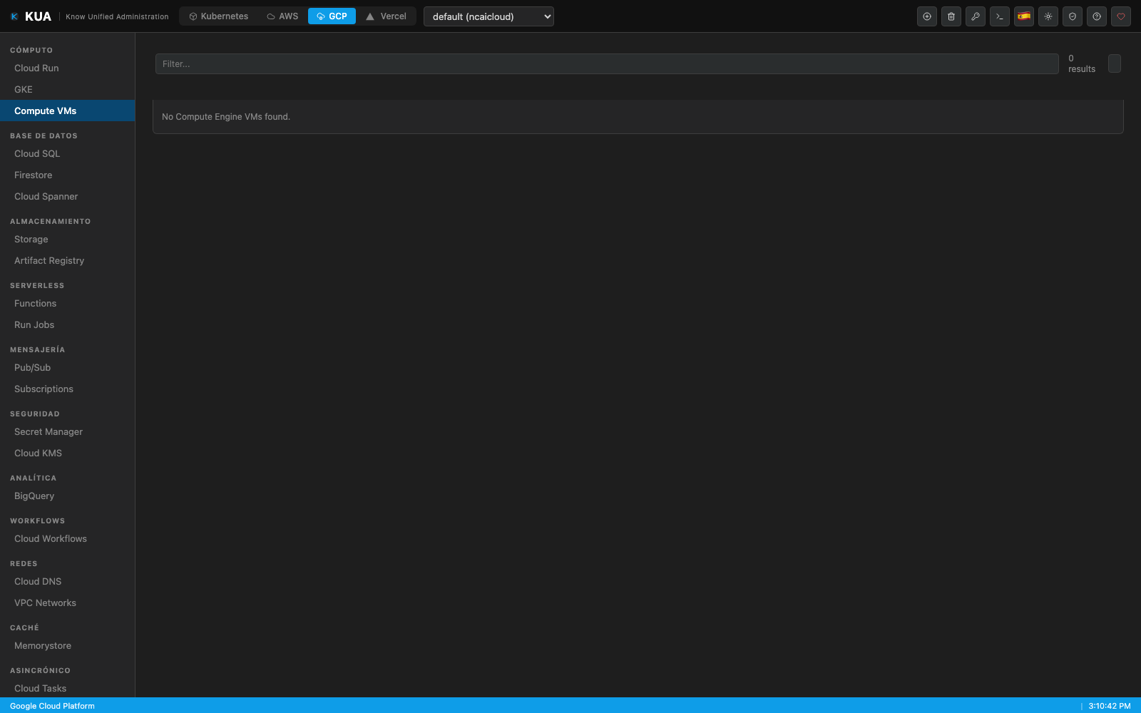 Compute VMs