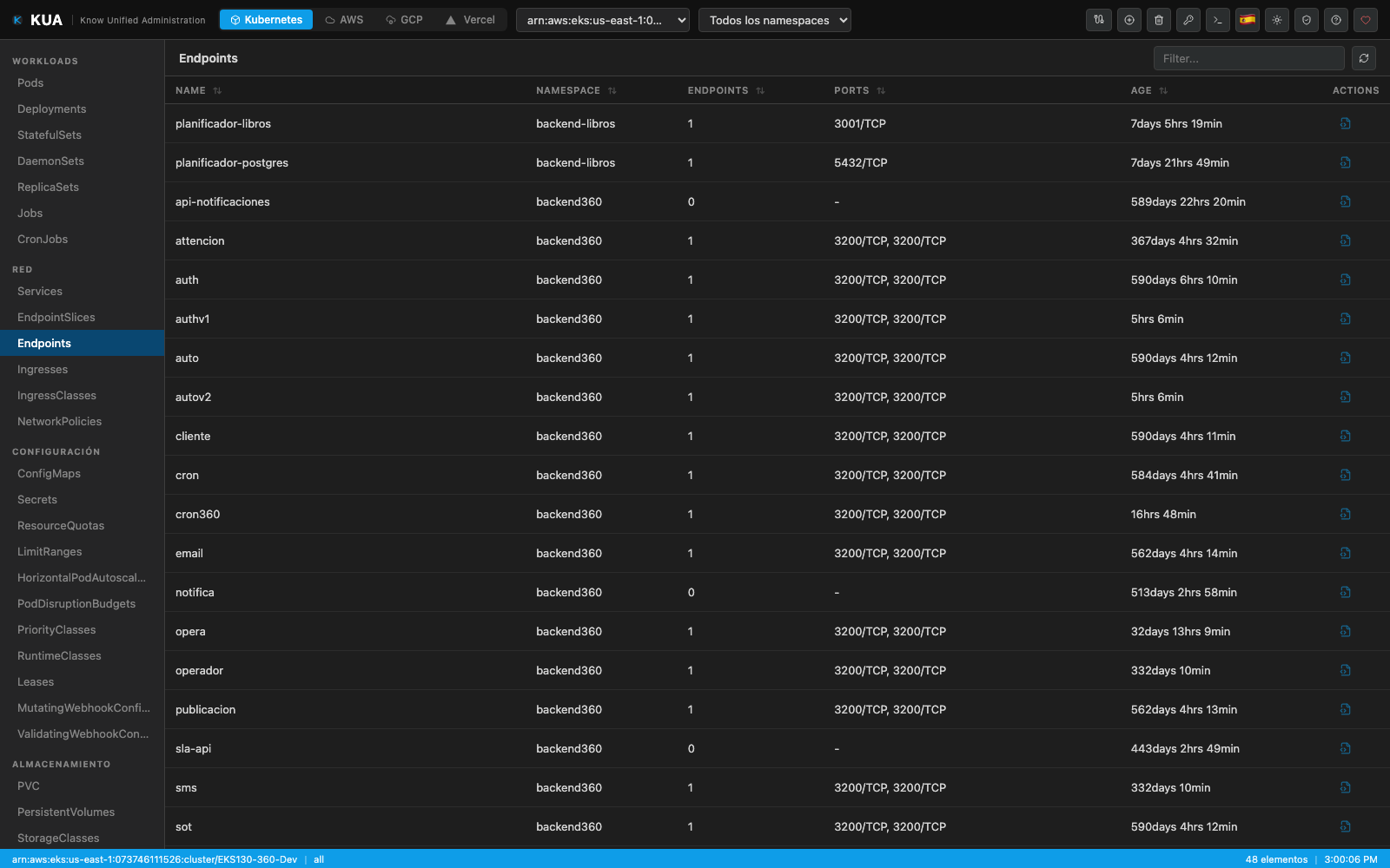 Endpoints