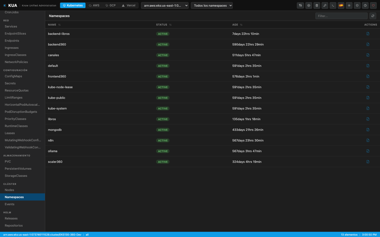 Namespaces