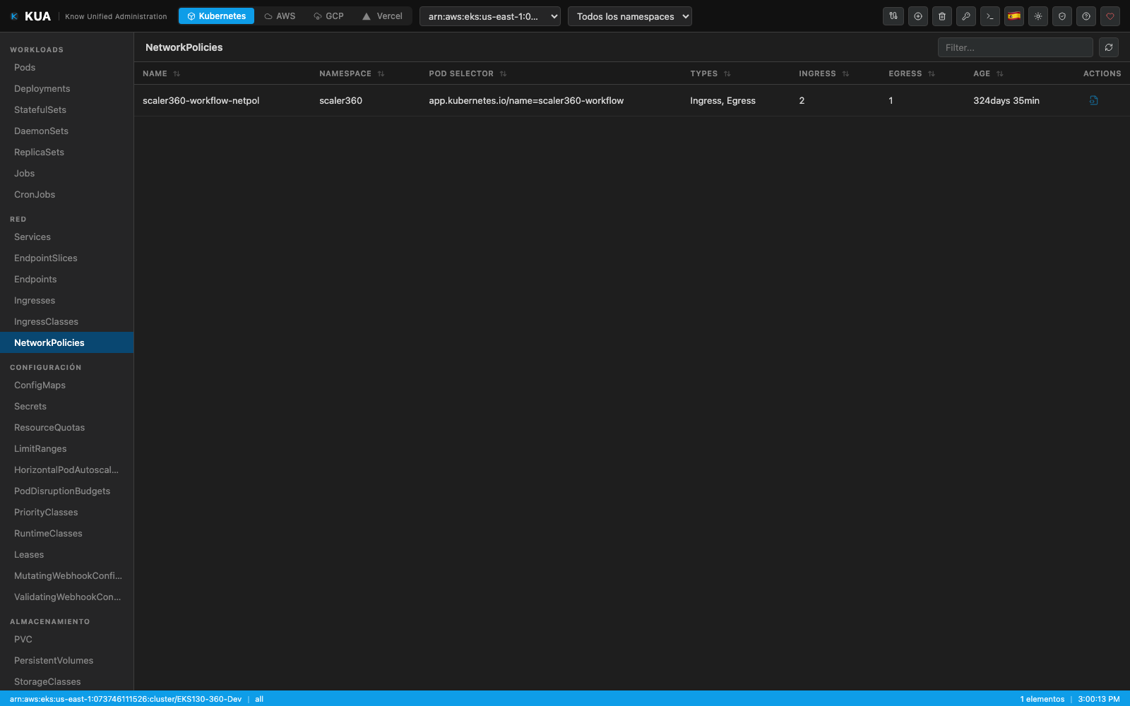 NetworkPolicies