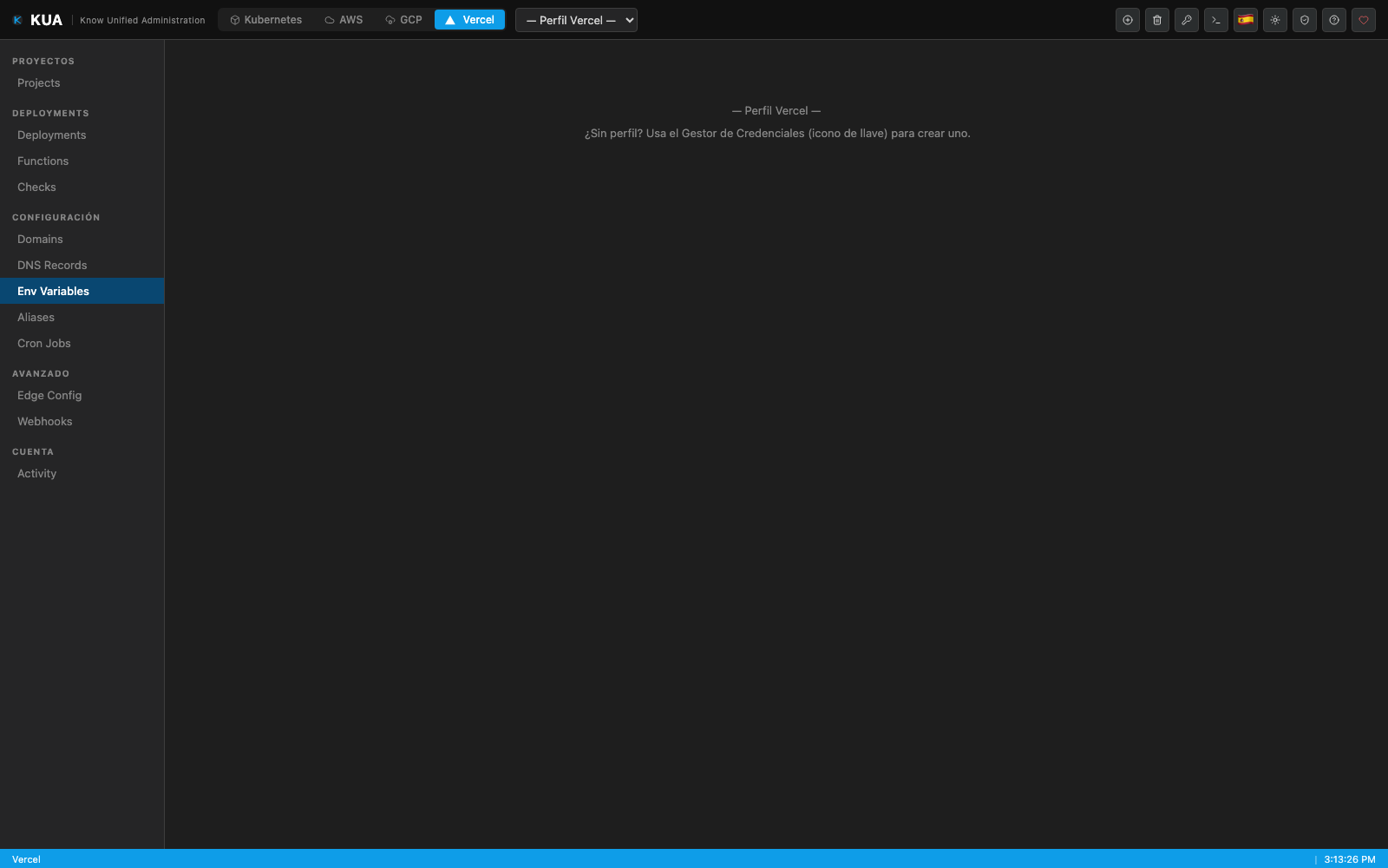 Env Variables